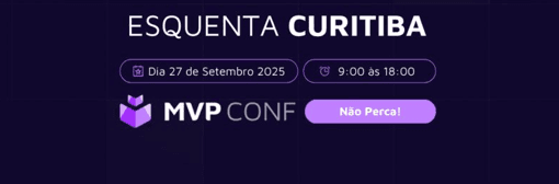 Palco do Esquenta MVP Conf Curitiba