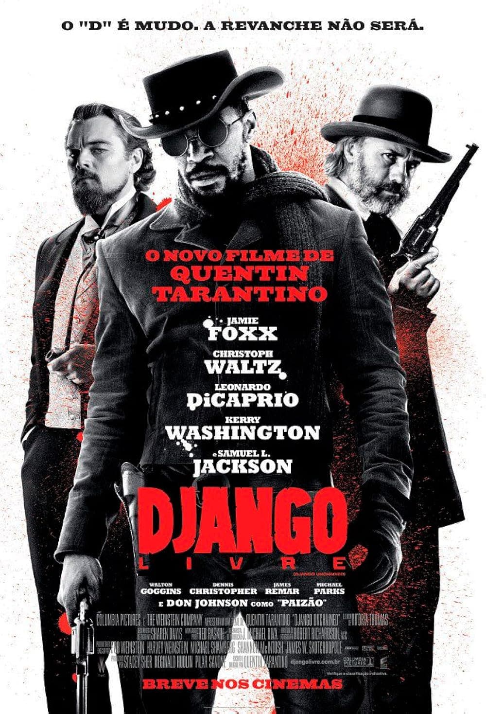Pôster de Django Livre